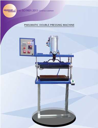 Pneumatic Paratha Double Ball Pressing Machine